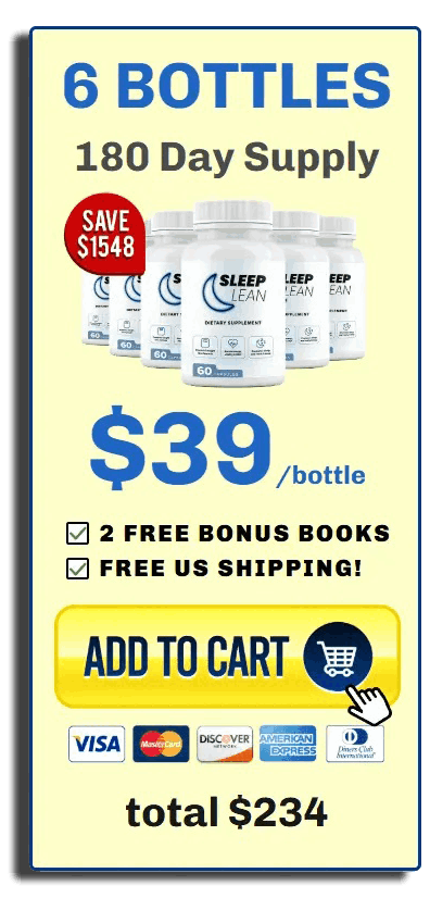 Sleep Lean 6 bottles price 